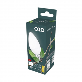 Żarówka ORO-E14-C37-TOTO-3,5W-WW	3000K