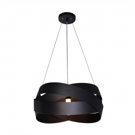 Lampa wisząca TORNADO Ø50 czarna