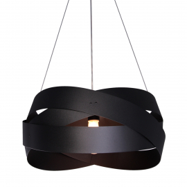 Lampa wisząca TORNADO Ø50 czarna