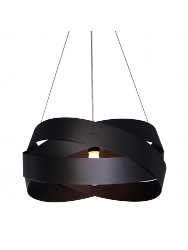 Lampa wisząca TORNADO Ø50 czarna
