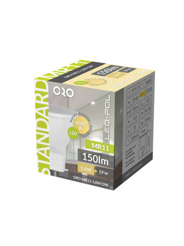 Żarówka ORO-MR11-1,8W-DW 4000K