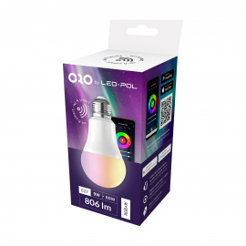 Żarówka ORO-E27-A60-WIFI-DRIVE-9W-RGBW