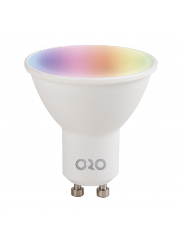 Żarówka ORO-GU10-WIFI-DRIVE-5,5W-RGBW