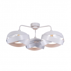 Lampa sufitowa TORNADO 3-punktowa biała