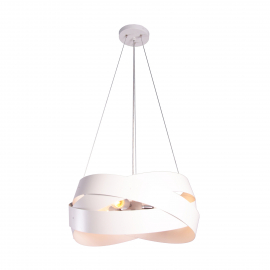 Lampa wisząca TORNADO Ø50 biała