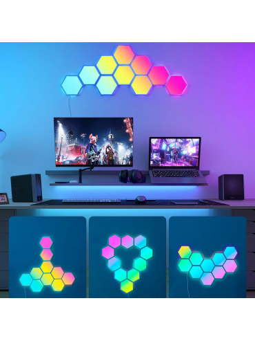 Panele LED GLIDE HEXA H6061
