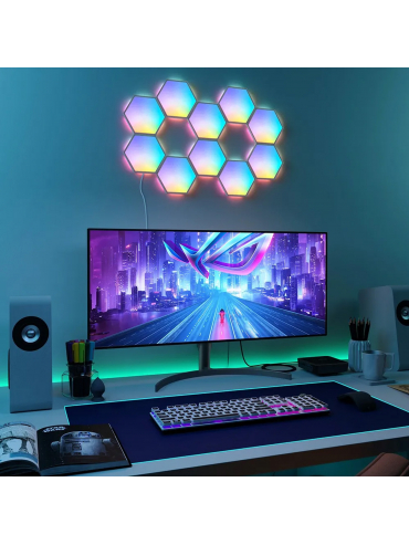 Panele LED GLIDE HEXA H6061
