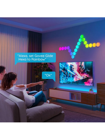 Panele LED GLIDE HEXA H6061