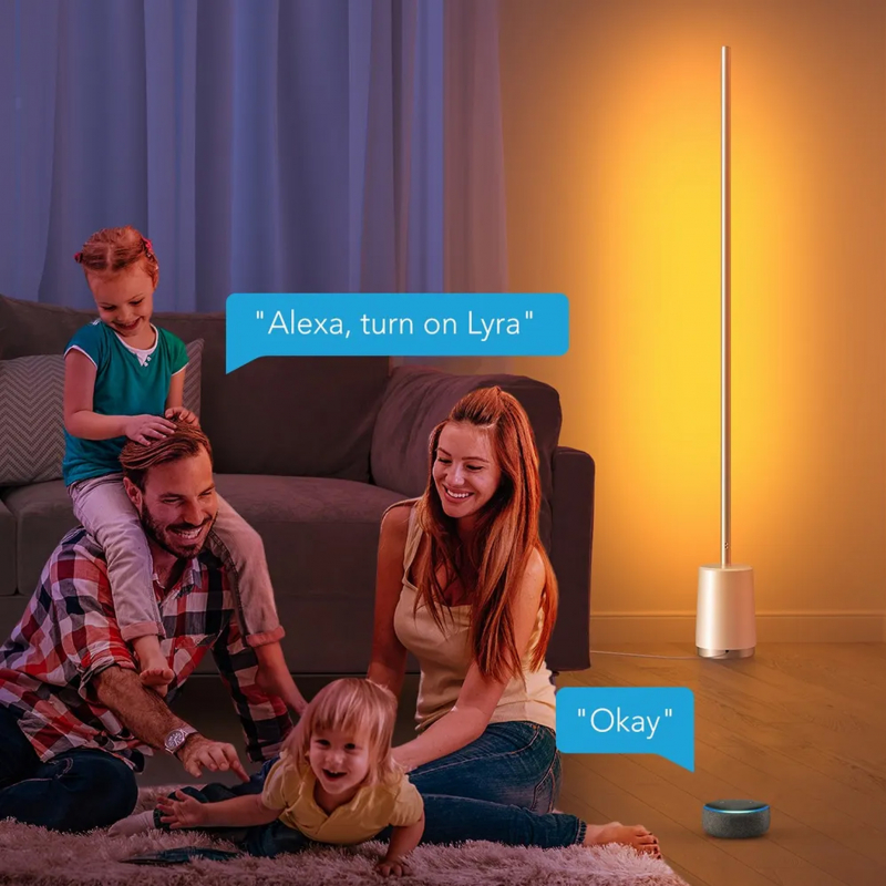 Lampa podłogowa LYRA H6072