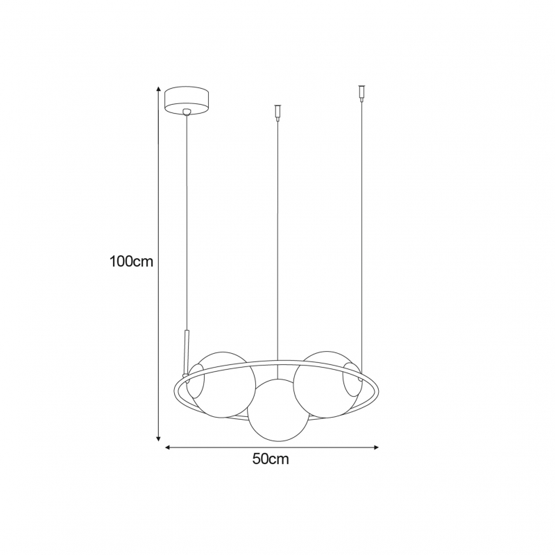 Lampa wisząca DAVOS K-5114