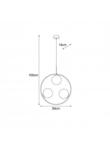 Lampa wisząca DAVOS K-5113