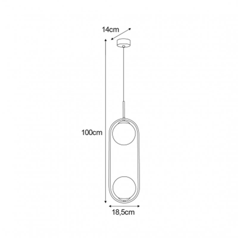 Lampa wisząca VENTA K-5121