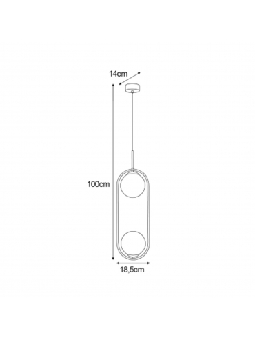 Lampa wisząca VENTA K-5121