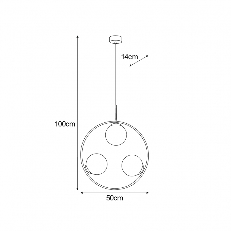 Lampa wisząca VENTA K-5123