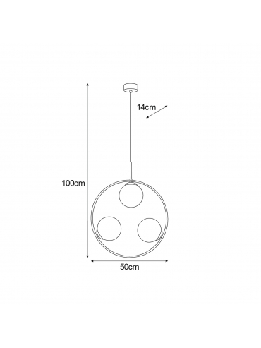 Lampa wisząca VENTA K-5123