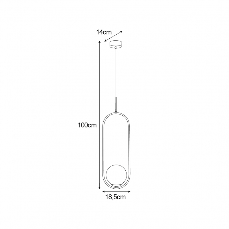 Lampa wisząca VENTA K-5120