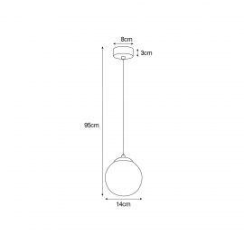 Lampa wisząca GAMMA K-5165