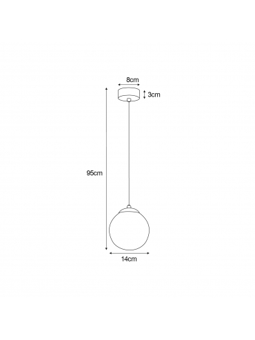Lampa wisząca GAMMA K-5160