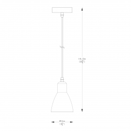 Lampa wisząca MORA A8102-1