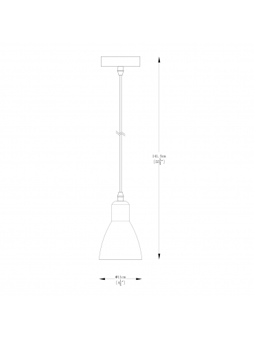 Lampa wisząca MORA A8102-1