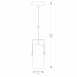 Lampa wisząca RESI A8165-1