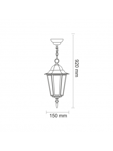 Lampa wisząca LIGURIA 02178
