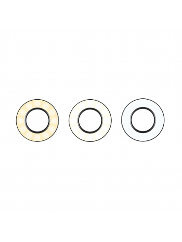 Lampa biurkowa RING LED z uchwytem pod telefon