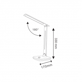 Lampa biurkowa VINTO LED 16615