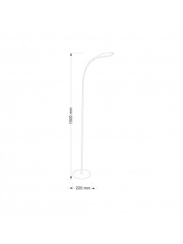 Lampa podłogowa SWAN LED 06043