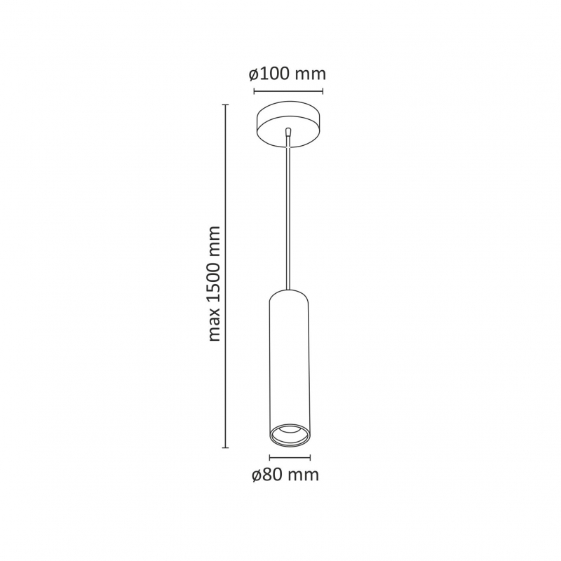 Lampa wisząca LATI 07576