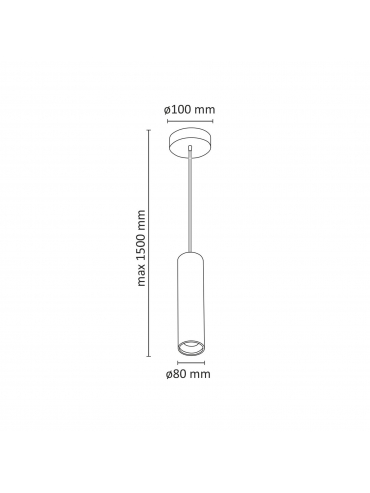 Lampa wisząca LATI 07576