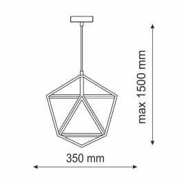 Lampa wisząca DENMARK 05534