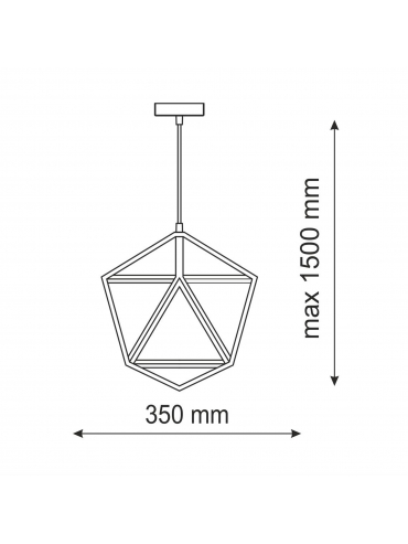 Lampa wisząca DENMARK 05534