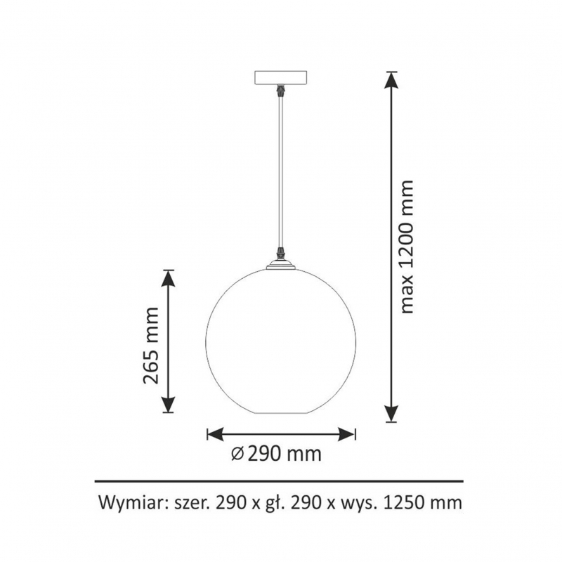 Lampa wisząca UMEA 16523