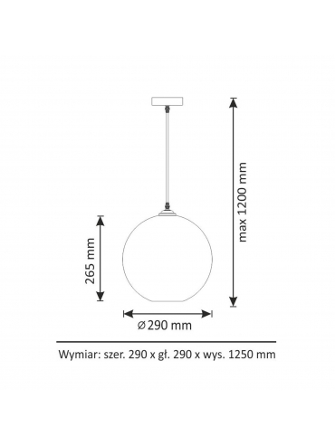 Lampa wisząca UMEA 16523