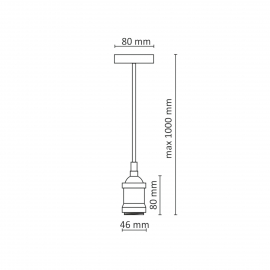Lampa wisząca NOLA 15533