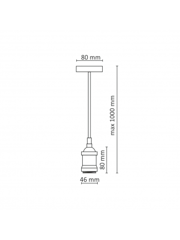 Lampa wisząca NOLA 15533