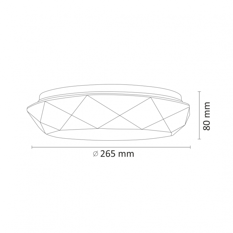 Lampa sufitowa GALAXY LED 08528