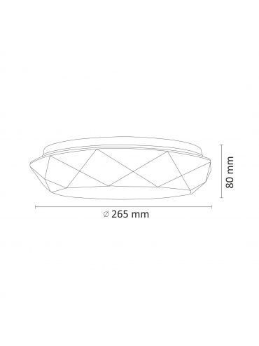 Lampa sufitowa GALAXY LED 08528