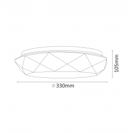 Lampa sufitowa GALAXY LED 08535