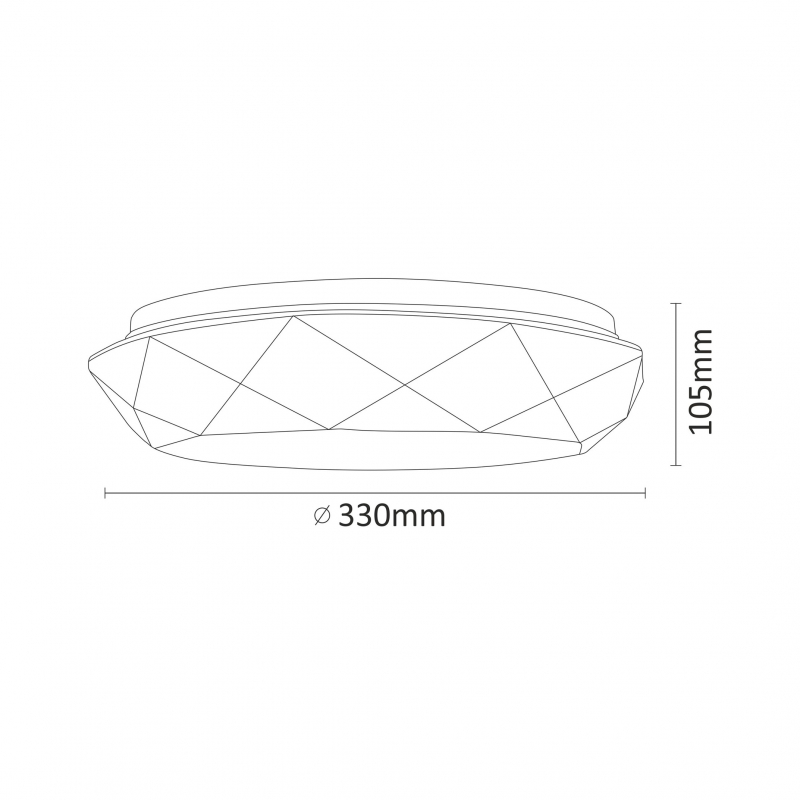 Lampa sufitowa GALAXY LED 08535