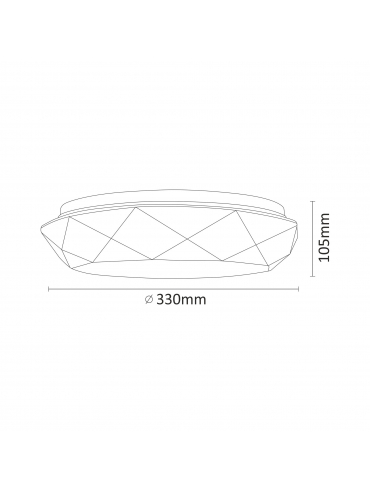Lampa sufitowa GALAXY LED 08535