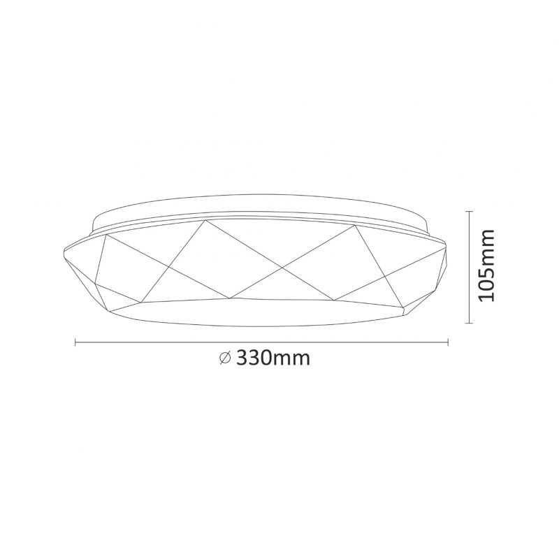 Lampa sufitowa SELINA 08559