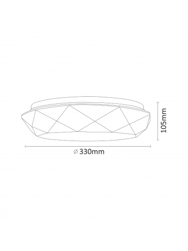 Lampa sufitowa SELINA 08559