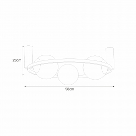 Lampa sufitowa ORBIT 3 5008