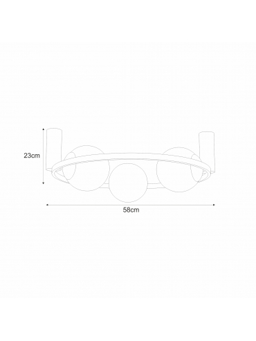 Lampa sufitowa ORBIT 3 5008