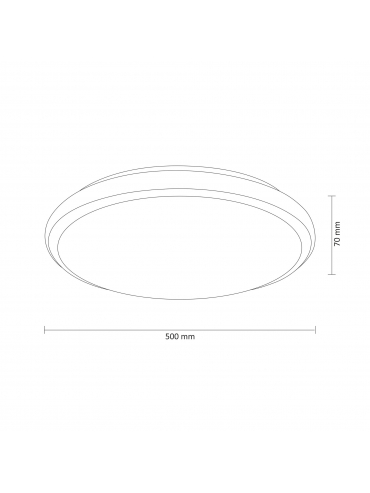 Lampa sufitowa IRINA 50 + pilot 10767
