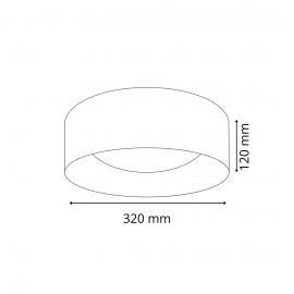 Lampa sufitowa TULUZA 32 23163