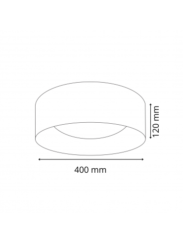Lampa sufitowa TULUZA 40 23217