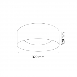 Lampa sufitowa TULUZA 32 23224